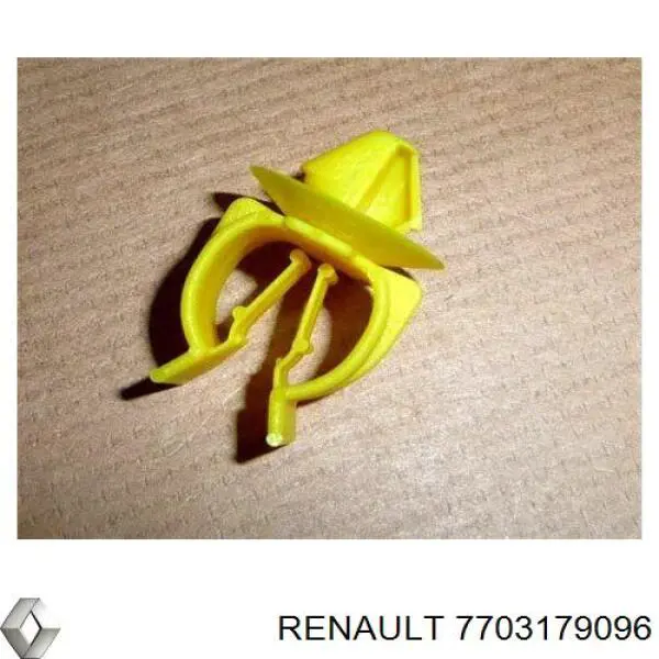 7703179096 Renault (RVI) Fixador de suporte da capota