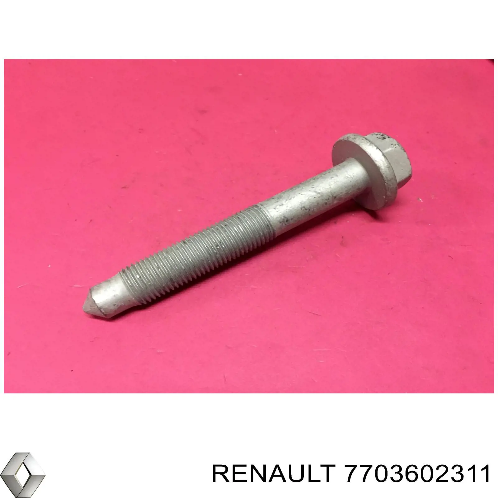 7703602311 Renault (RVI) Parafuso de fixação de amortecedor traseiro