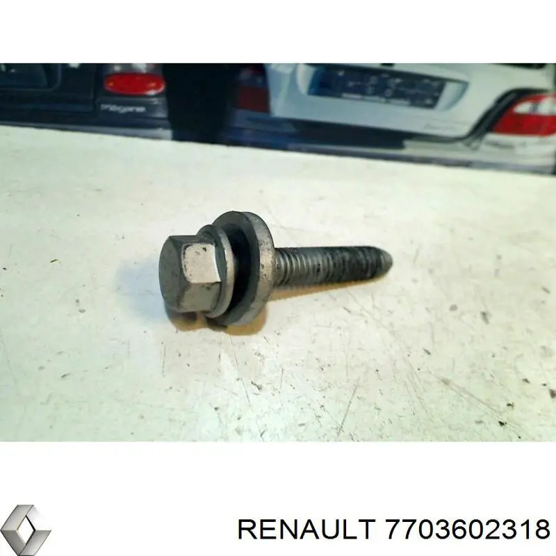 7703602318 Renault (RVI) Parafuso do sistema de escape (do silenciador)