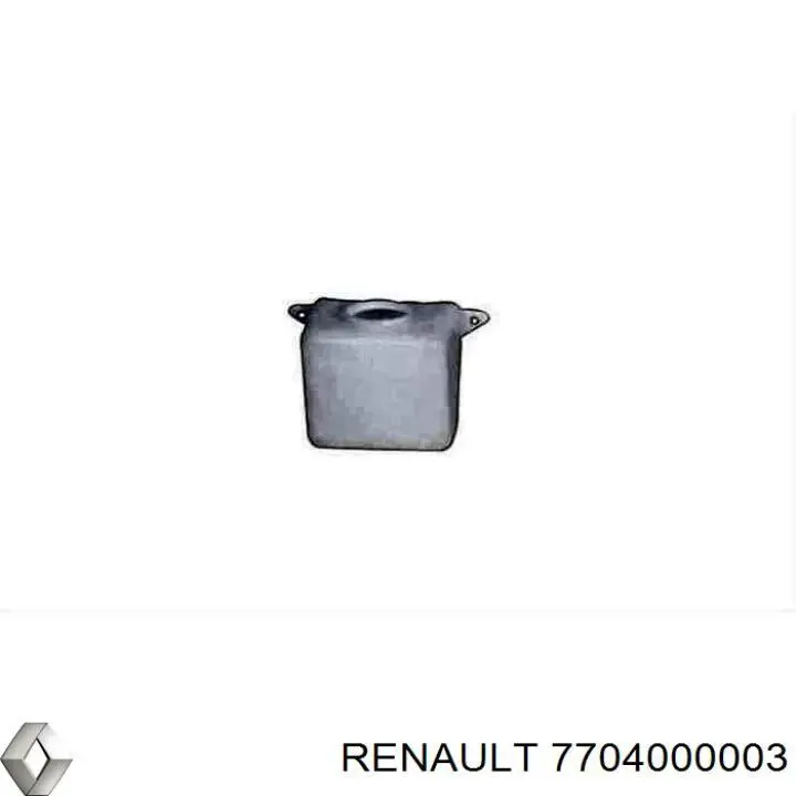 Tanque de fluido para lavador de vidro para Renault Trafic I T5,T6,T7