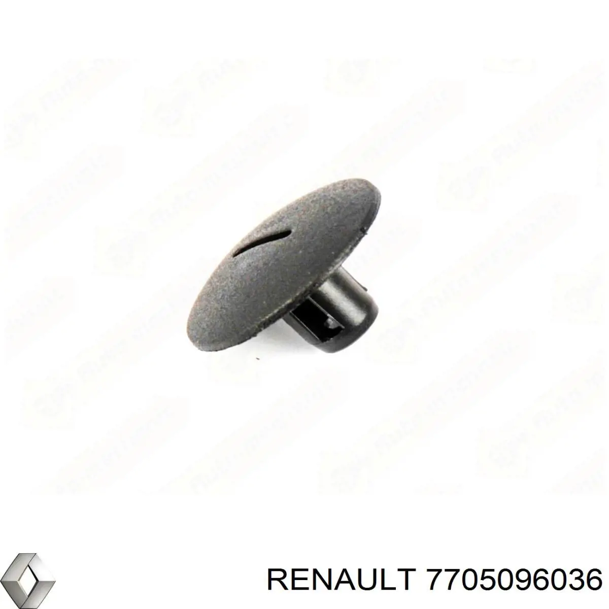 Cápsula (prendedor) de fixação do forro do pára-choque do pára-lama dianteiro Renault (RVI) 7705096036 preço, a partir de 1,04 USD