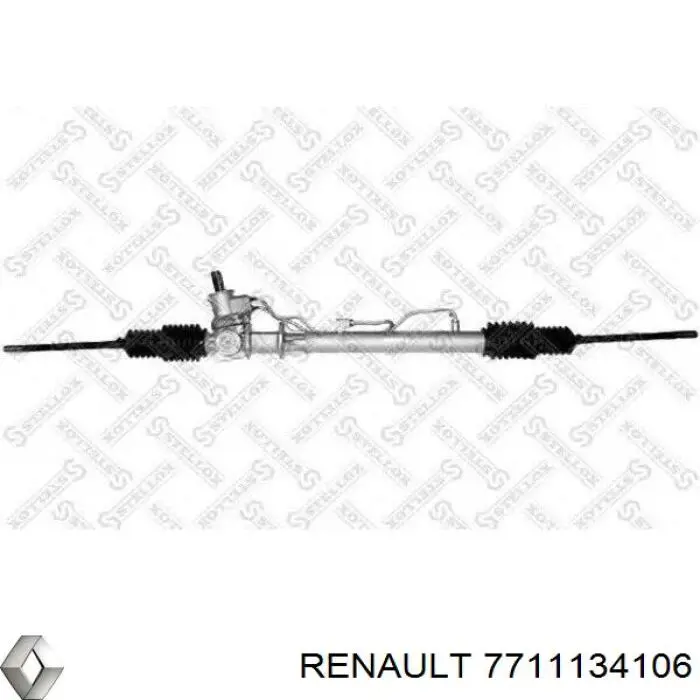 7711134106 Renault (RVI) Cremalheira da direção