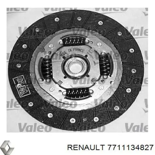 Compre 7711134827 Renault (RVI) Kit de embraiagem (3 peças)