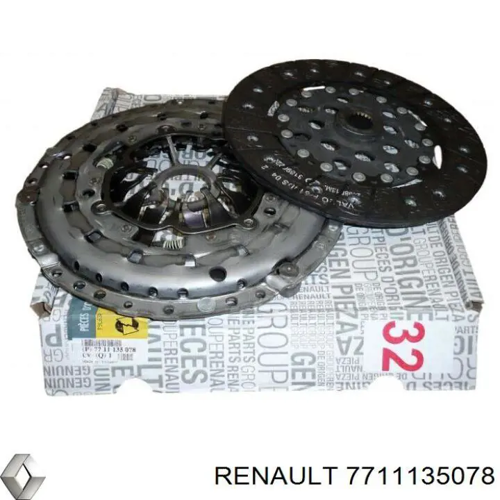 Kit de embraiagem (3 peças) INA 623311133