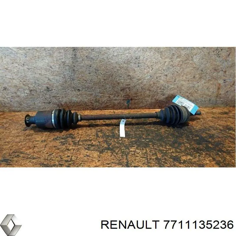 Compre 7711135236 Renault (RVI) Semieixo (acionador) dianteiro direito