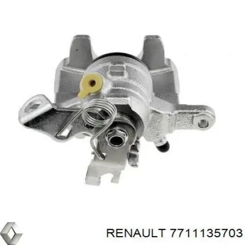 Compre 7711135703 Renault (RVI) Suporte do freio traseiro direito
