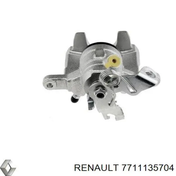 Compre 7711135704 Renault (RVI) Suporte do freio traseiro esquerdo