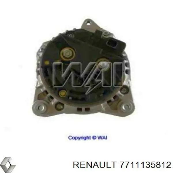 Gerador Renault (RVI) 7711135812 preço, a partir de 98,75 USD