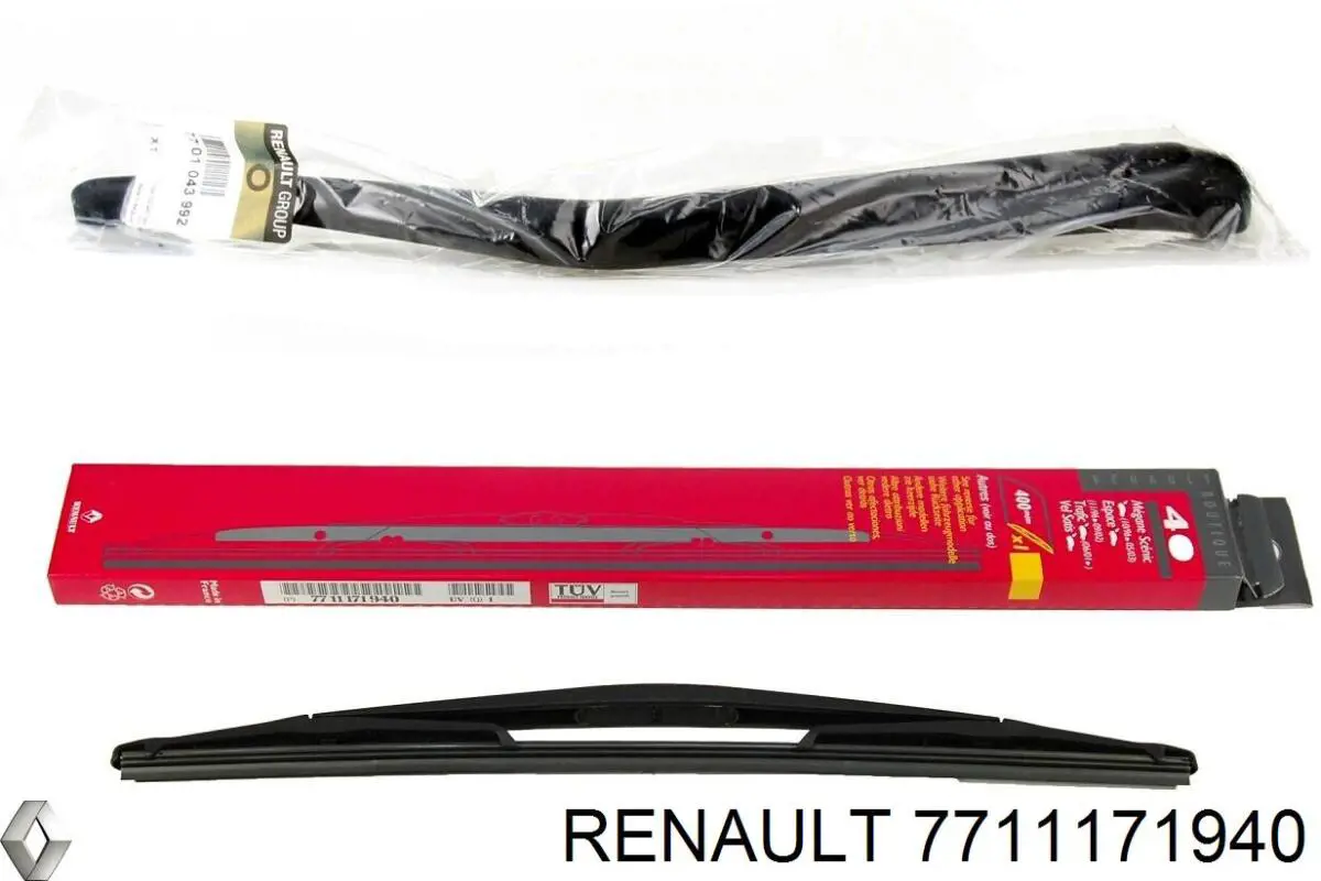 Limpa-pára-brisas de vidro traseiro Renault (RVI) 7711171940 preço, a partir de 8,46 USD