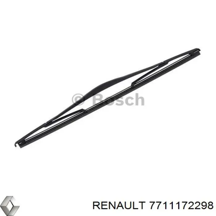 Compre 7711172298 Renault (RVI) Limpa-pára-brisas de vidro traseiro