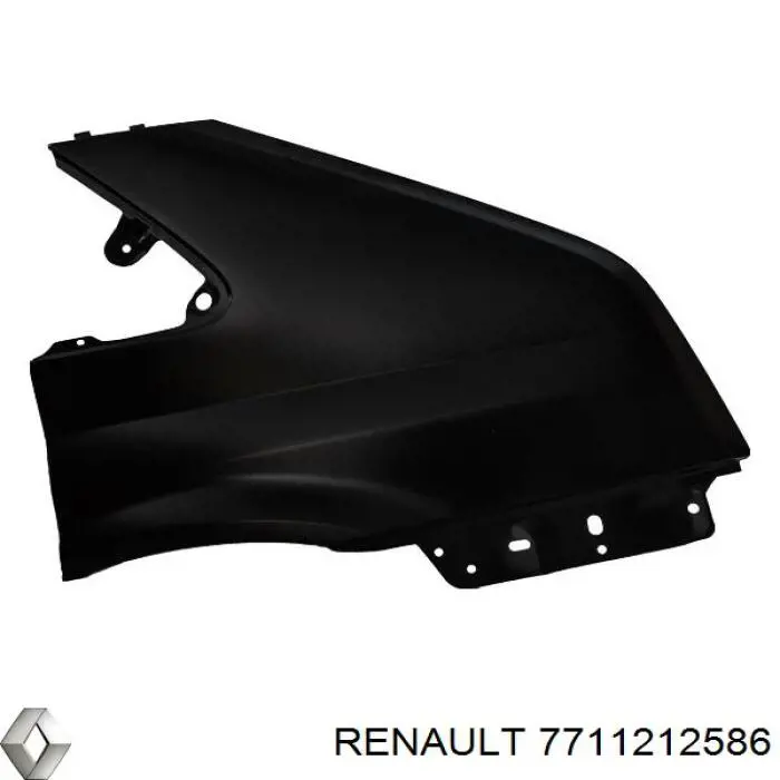 Compre 7711422390 Renault (RVI) Protetores de lama traseiros, kit