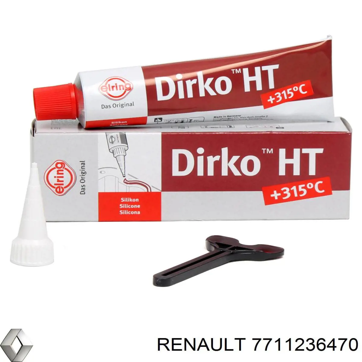 Selante de silicone 7711236470 Renault (RVI)