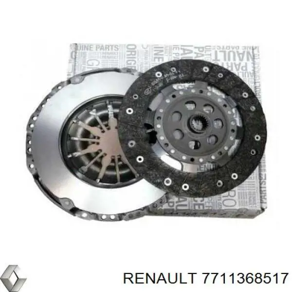 Compre 7711368517 Renault (RVI) Kit de embraiagem (3 peças)
