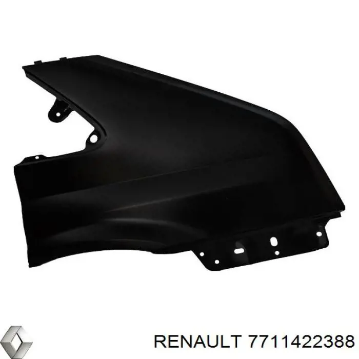 Protetores de lama dianteiros, kit para Renault Espace IV JK0