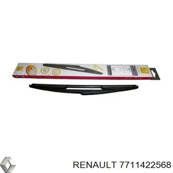 Compre 7711422568 Renault (RVI) Limpa-pára-brisas de vidro traseiro