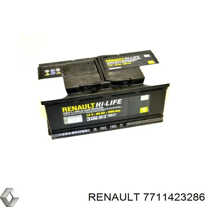 Compre 7711423286 Renault (RVI) Bateria recarregável (PILHA)