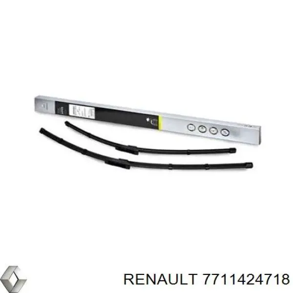 Compre 7711424718 Renault (RVI) Limpa-pára-brisas do pára-brisas, kit de 2 un.