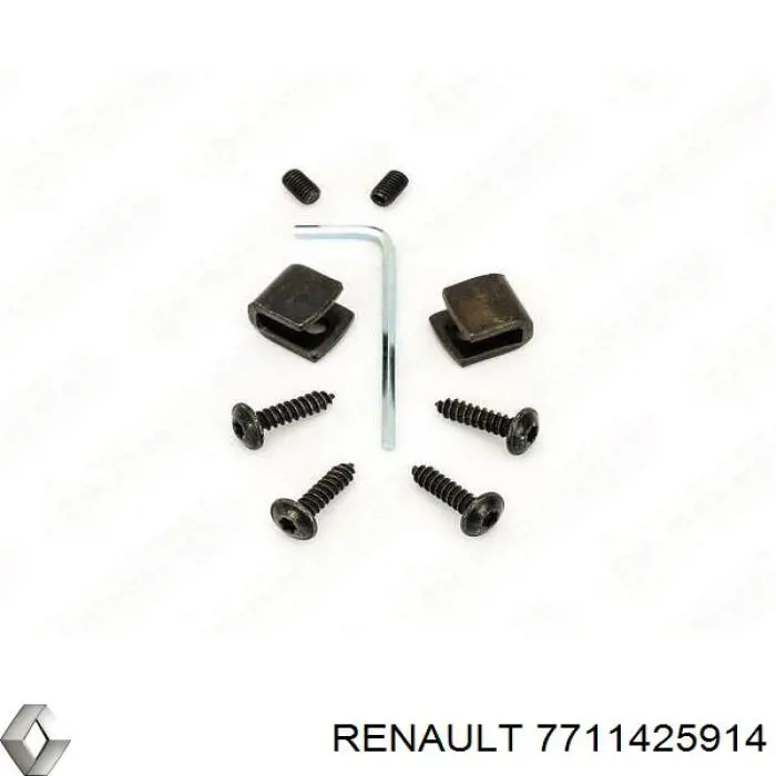  Protetores de lama traseiros, kit Renault Scenic GRAND III monovolume (JZ0, JZ1) (2009 - 2016) GRAND III