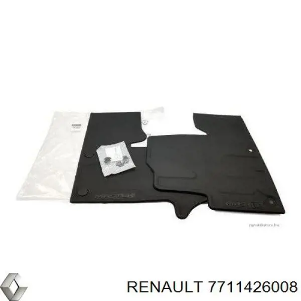 7711426008 Renault (RVI) Tapete dianteiro, kit de 2 un.