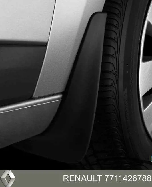 Protetores de lama dianteiros, kit Renault Fluence  L3