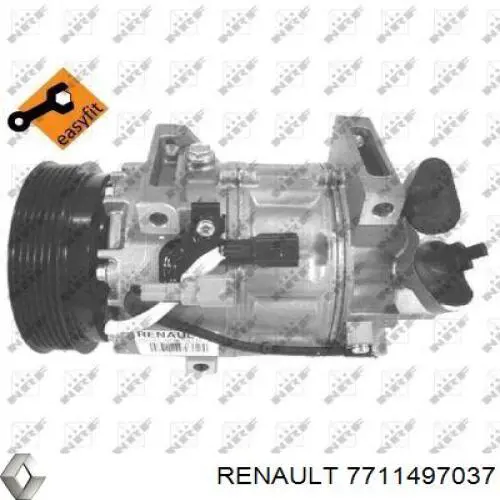 7711497037 Renault (RVI) Compressor de aparelho de ar condicionado