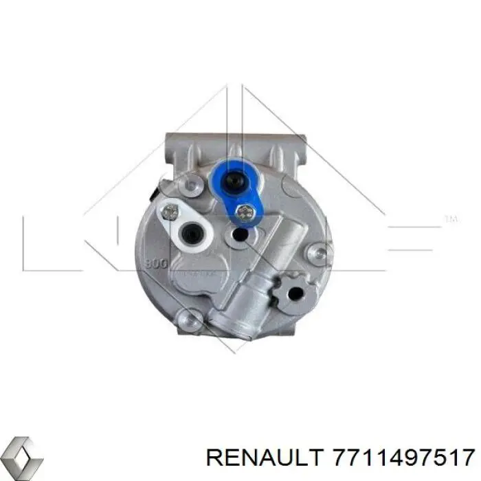 7711497517 Renault (RVI) Compressor de aparelho de ar condicionado