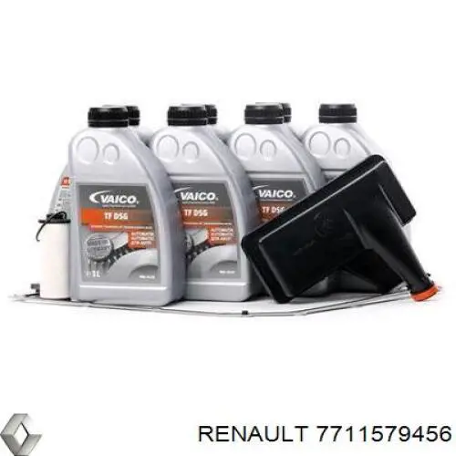 7711579456 Renault (RVI) Kit de serviço para a substituição de óleo na Caixa Automática de Mudança