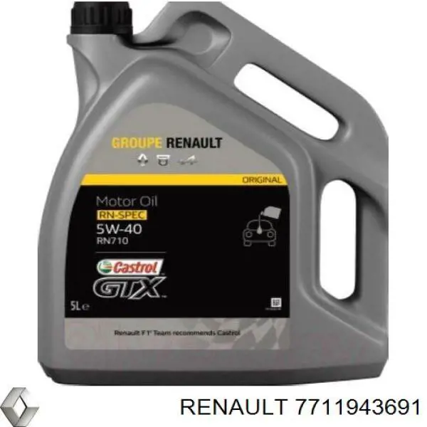 7711943691 Renault (RVI) Óleo para motor