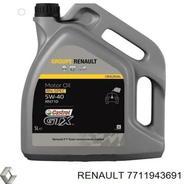 7711943691 Renault (RVI) Óleo para motor