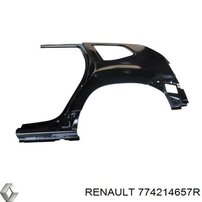 774214657R Renault (RVI) Pára-lama traseiro esquerdo