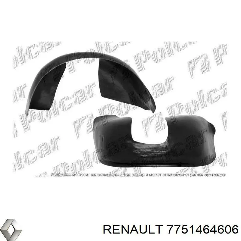 Pára-lama traseiro direito Renault (RVI) 7751464606 preço, a partir de  