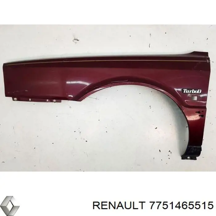 Pára-lama dianteiro esquerdo para Renault 21  B48
