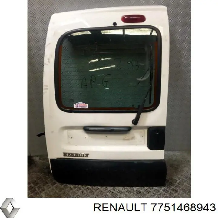 7751468943 Renault (RVI) Porta batente traseira esquerda de furgão