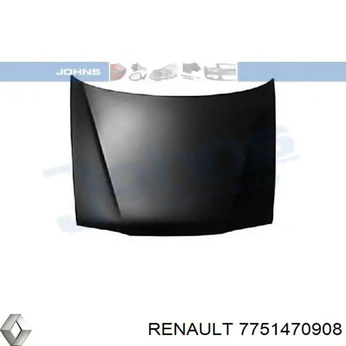 Compre 7751470908 Renault (RVI) Capota