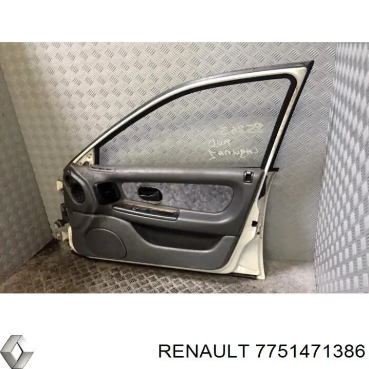 7751471386 Renault (RVI) Porta dianteira direita