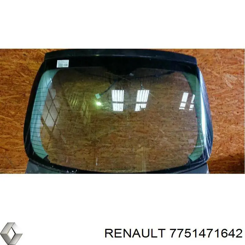 Porta traseira (3ª/5ª porta-malas (tampa de alcapão) Renault Laguna II BG0, BG1
