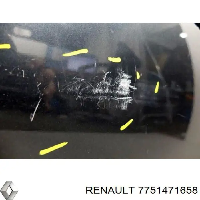 7751471658 Renault (RVI) Porta dianteira esquerda