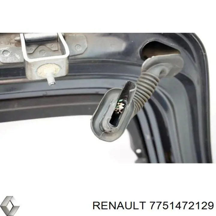 Compre 7751472129 Renault (RVI) Porta traseira (3ª/5ª porta-malas (tampa de alcapão)