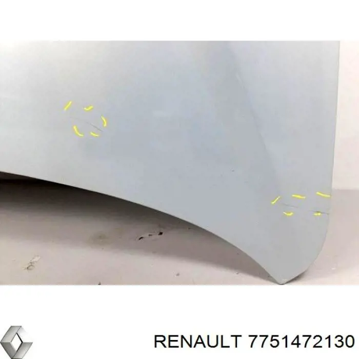 Capota Renault (RVI) 7751472130 preço, a partir de 246,58 USD