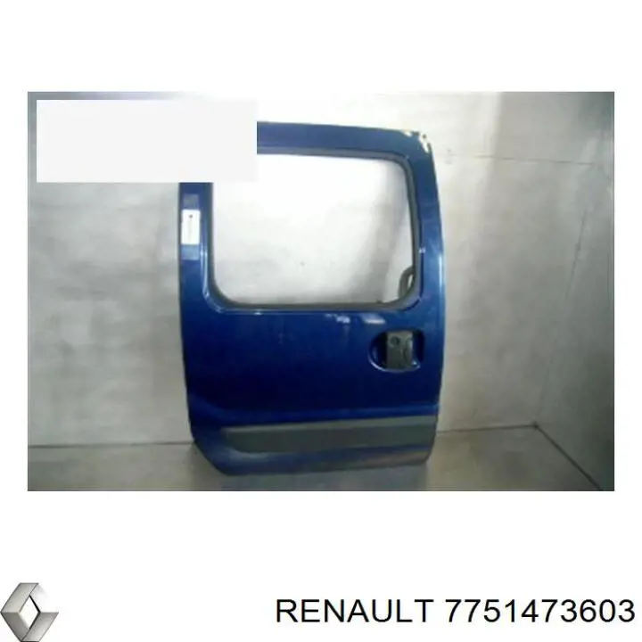 7751473603 Renault (RVI) Porta lateral (deslizante) direita