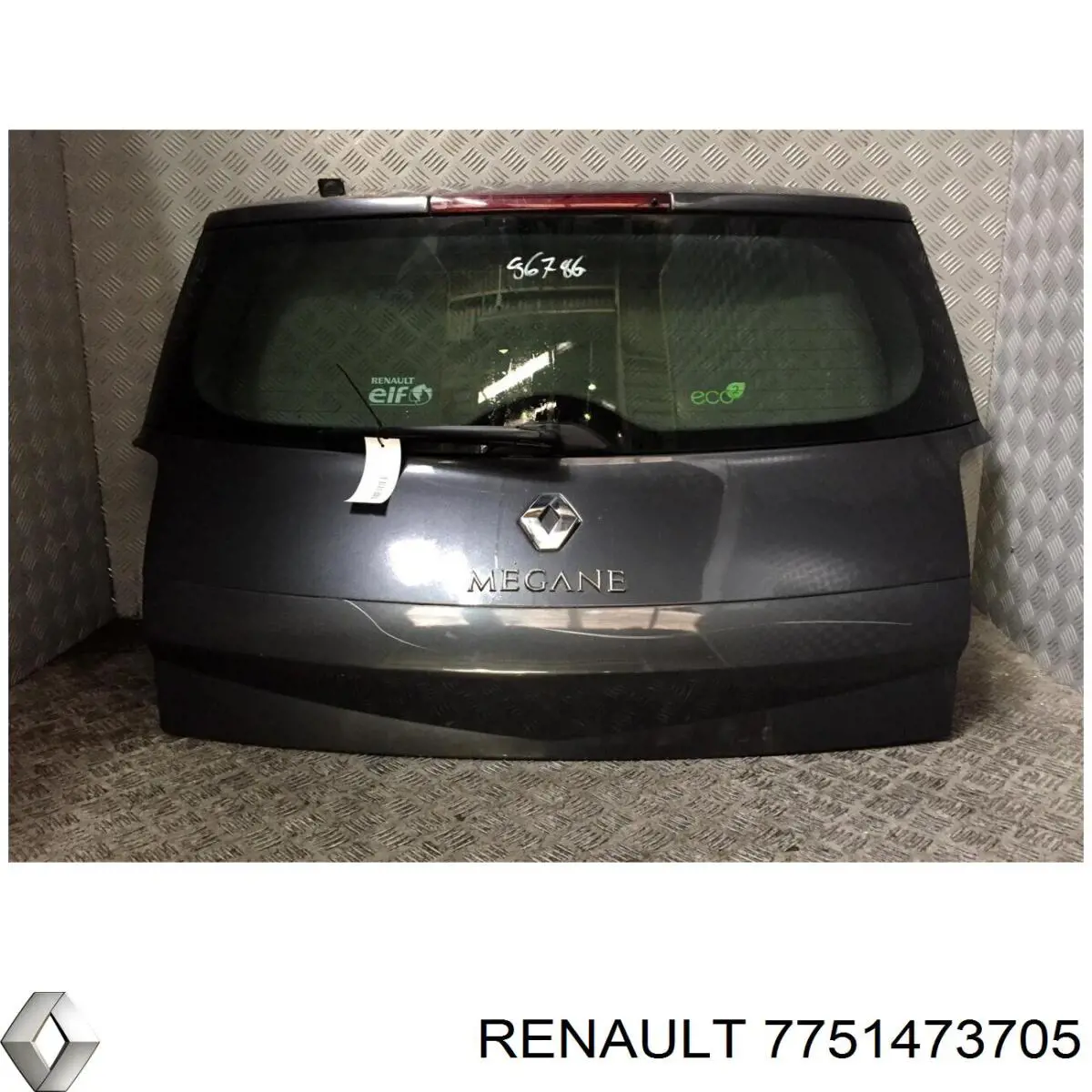 Porta traseira (3ª/5ª porta-malas (tampa de alcapão) Renault (RVI) 7751473705 preço, a partir de 175,67 USD