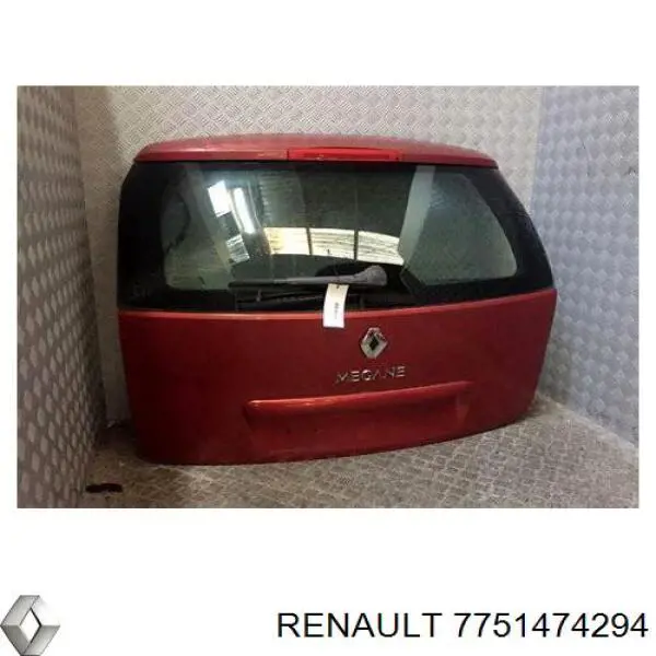 Compre 7751474294 Renault (RVI) Porta traseira (3ª/5ª porta-malas (tampa de alcapão)