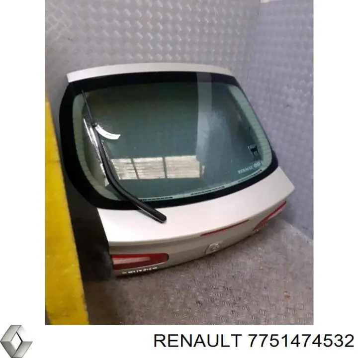 Porta traseira (3ª/5ª porta-malas (tampa de alcapão) Renault (RVI) 7751474532 preço, a partir de 228,54 USD