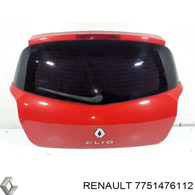 Porta traseira (3ª/5ª porta-malas (tampa de alcapão) Renault Clio III BR01, CR01