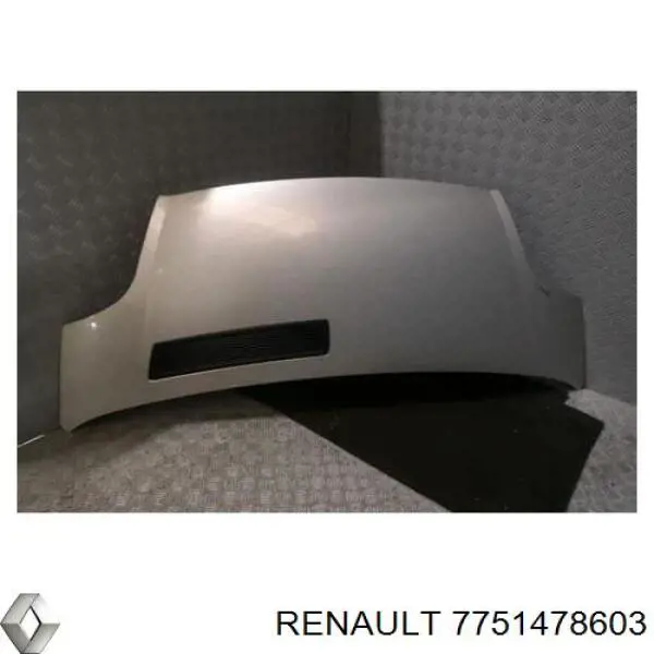 Compre 7751478603 Renault (RVI) Capota