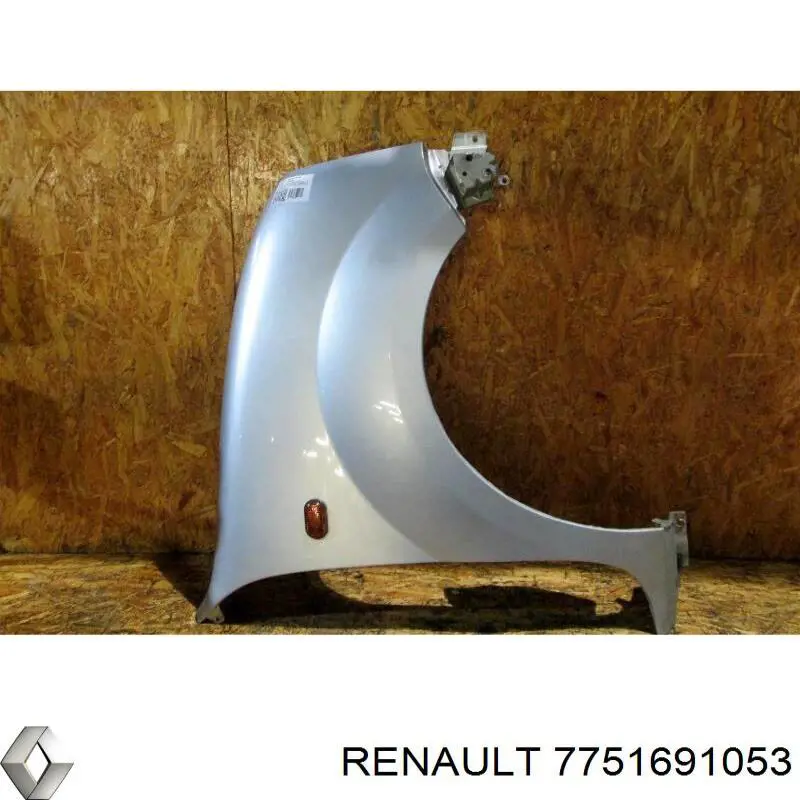 Compre 7751691053 Renault (RVI) Pára-lama dianteiro direito