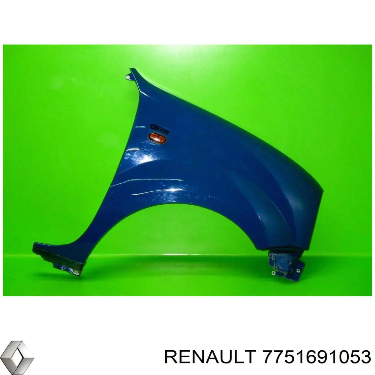 Pára-lama dianteiro direito Renault (RVI) 7751691053 preço, a partir de 107,26 USD