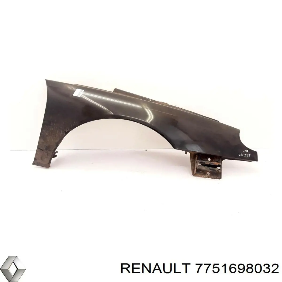 Pára-lama dianteiro direito Renault (RVI) 7751698032 preço, a partir de 100,49 USD