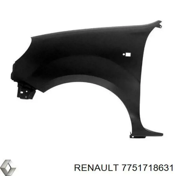 7751718631 Renault (RVI) Pára-lama dianteiro esquerdo