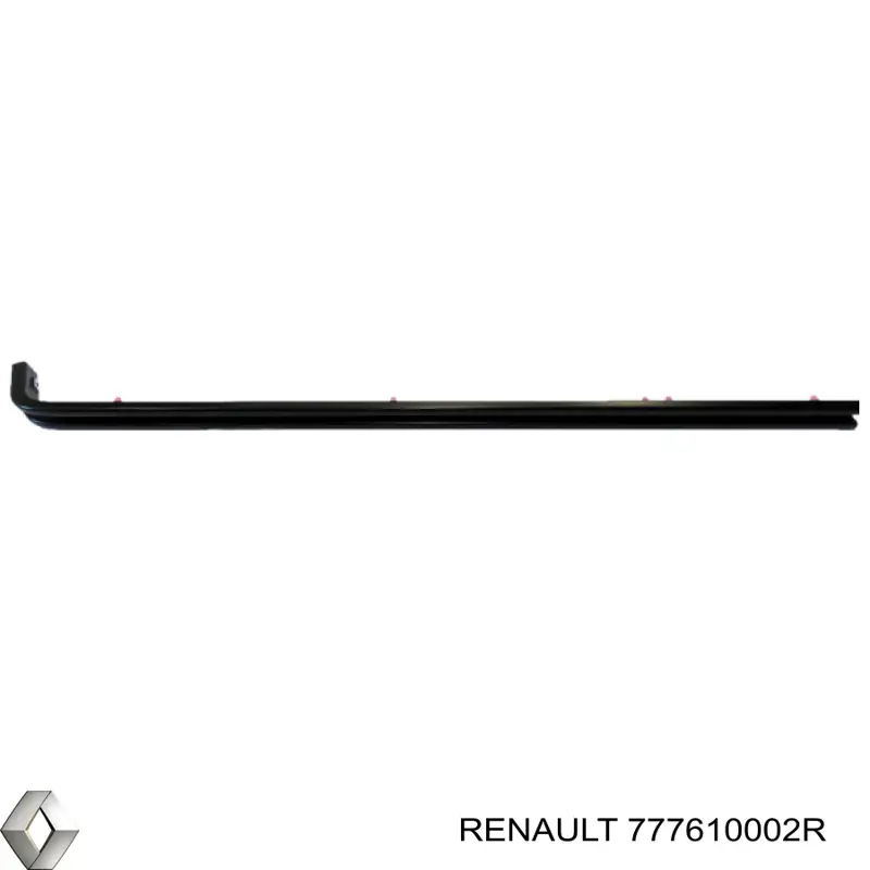 777610002R Renault (RVI) Carril central esquerdo de guia da porta deslizante